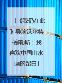 《我仍在此》导演沃尔特·塞勒斯：我喜欢中国山水画的留白