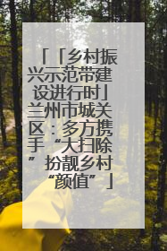 「乡村振兴示范带建设进行时」兰州市城关区：多方携手“大扫除”扮靓乡村“颜值”