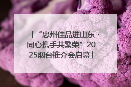 “忠州佳品进山东・同心携手共繁荣”2025烟台推介会启幕
