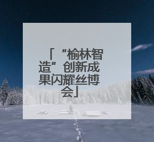 “榆林智造”创新成果闪耀丝博会