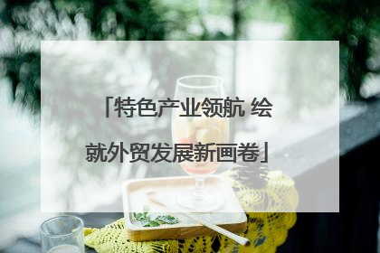 特色产业领航 绘就外贸发展新画卷