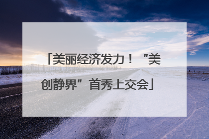 美丽经济发力！“美创静界”首秀上交会