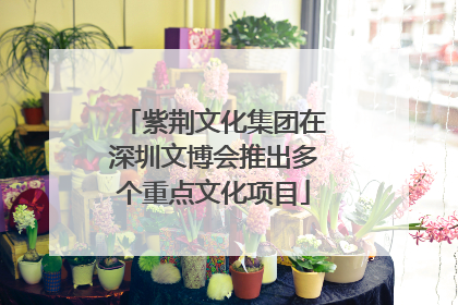 紫荆文化集团在深圳文博会推出多个重点文化项目
