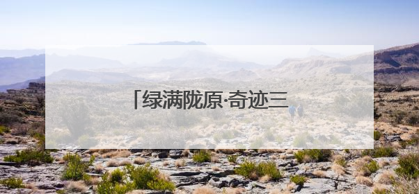 绿满陇原·奇迹三北｜张掖实施“百村万树千里林”工程
