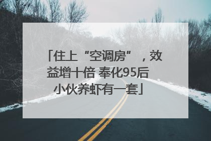 住上“空调房”，效益增十倍 奉化95后小伙养虾有一套