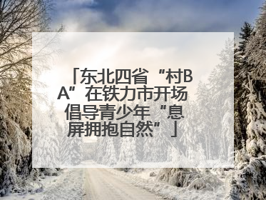 东北四省“村BA”在铁力市开场 倡导青少年“息屏拥抱自然”