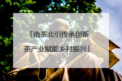 南茶北引传承创新 茶产业赋能乡村振兴