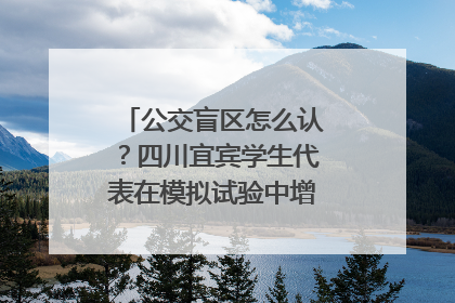 公交盲区怎么认？四川宜宾学生代表在模拟试验中增强乘车安全意识