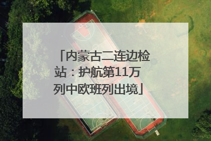 内蒙古二连边检站：护航第11万列中欧班列出境