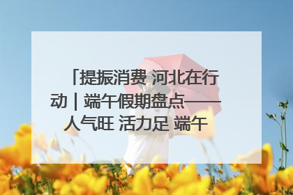 提振消费 河北在行动｜端午假期盘点——人气旺 活力足 端午经济“热浪”迭起
