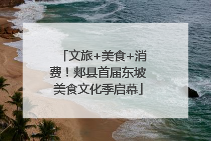 文旅+美食+消费！郏县首届东坡美食文化季启幕