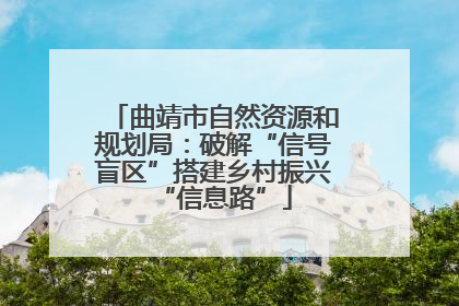 曲靖市自然资源和规划局：破解“信号盲区”搭建乡村振兴“信息路”