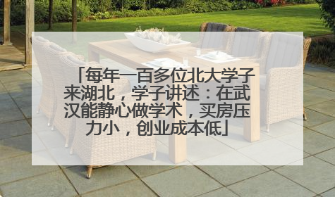 每年一百多位北大学子来湖北，学子讲述：在武汉能静心做学术，买房压力小，创业成本低