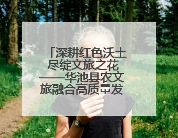 深耕红色沃土 尽绽文旅之花——华池县农文旅融合高质量发展走笔