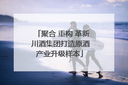 聚合 重构 革新 川酒集团打造原酒产业升级样本