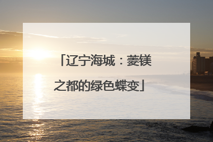 辽宁海城：菱镁之都的绿色蝶变