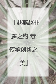 赴燕赵非遗之约 赏传承创新之美