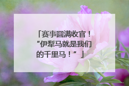 赛事圆满收官！“伊犁马就是我们的千里马！”