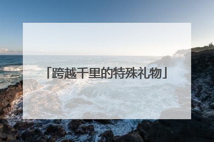 跨越千里的特殊礼物
