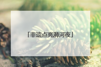 非遗点亮浉河夜