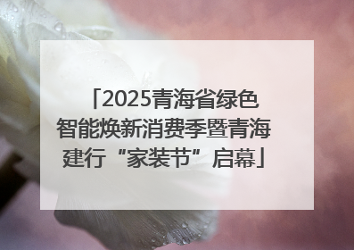 2025青海省绿色智能焕新消费季暨青海建行“家装节”启幕